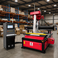 Centre de traitement CNC pour le travail du bois, machine de découpe pour MDF et contreplaqué, certifiée CE