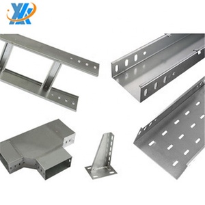 Supplier Customized Cable Tray 300mm 100mm Hot Dip Galvanized Cable <strong>Ladder</strong> - Product Image 2