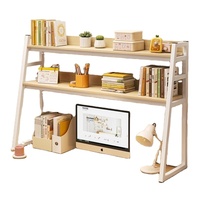 Étagère de bureau étagère de rangement en couches bureau ordinateur de bureau étudiant petite étagère multicouche organisation petite bibliothèque