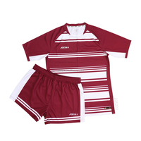 Kit grosir Jersey Rugby kustom untuk Akilex fitur celana pendek bersirkulasi kustomisasi kualitas tinggi