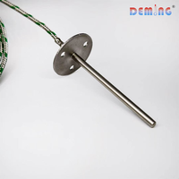 Capteur de température intelligent DEMING à isolation minérale, étanche à la poussière, pour installation à bride fixe, thermocouple basse température