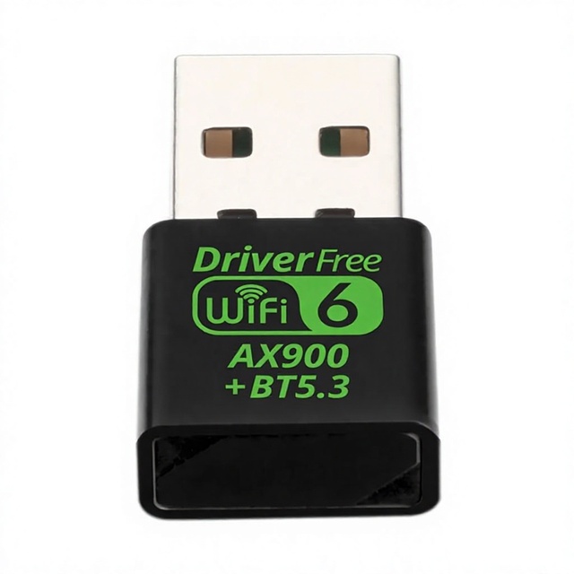 900Mbps WiFI 6 USB Dongle Dual Band 2.4 5G BT 5.3 Free Driver Wireless Network Card Adapter Laptop PCIe Interface Type