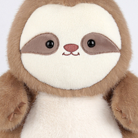 Peluche Bobova Mignonne Léchard 40cm en Coton PP Doux et Lesté pour Décoration de Fête, Cadeau à Câliner, Jouets en Peluche Léchard pour Enfants