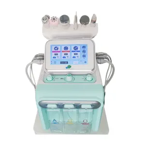 Updated 2.0 H2O2 Small Bubble Oxygen Beauty Salon 6in1 Hydra Dermabrasion Skin Cleaner Hydrogen Oxygen Jet Peel Machine