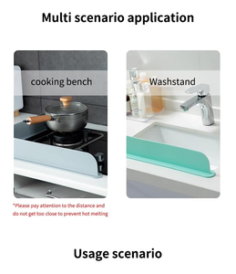 Bouchon d'eau en silicone de qualité alimentaire pour robinet de cuisine, pare-éclaboussures pour évier, bac à légumes et vaisselle, déflecteur de blocage d'eau pour lavabo - Product Image 3