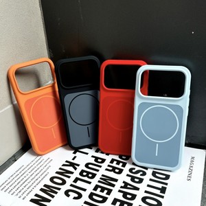 เคสโทรศัพท์มือถือซิลิโคนสีพื้นคุณภาพสูงแบบแม่เหล็ก สำหรับ iPhone 17 air 16 15 14 plus 13 pro max ป้องกันการกระแทก - Product Image 2