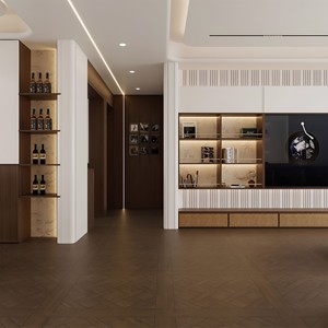 Carreaux de sol en porcelaine effet bois mat 800*800 à prix abordable, motif rétro <span class=keywords><strong>Versailles</strong></span>, Chine - Product Image 4