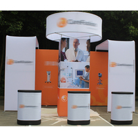 Offre Spéciale de stand de salon 3x3 personnalisé nouvelle solution d'affichage avec cadre en aluminium
