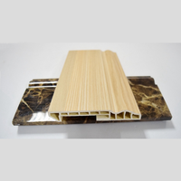 Plinthe antique personnalisée finition bois marbré Plinthe cachée en PVC Moulure murale Garniture de sol Accessoires de sol décoratifs