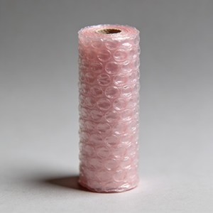 Rouleau de film à bulles <span class=keywords><strong>antistatique</strong></span> rose en PE écologique pour emballage protecteur ESD - Product Image 1