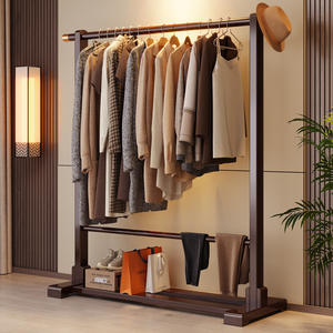 <span class=keywords><strong>Perchero</strong></span> <span class=keywords><strong>de</strong></span> Bambú <span class=keywords><strong>de</strong></span> Diseño Simple para Entrada, <span class=keywords><strong>Perchero</strong></span> Multifuncional <span class=keywords><strong>de</strong></span> <span class=keywords><strong>Pie</strong></span> para Ropa, Ideal para Apartamentos - Product Image 2