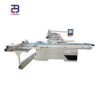 Scie à panneaux verticale de précision pour le travail du bois, scie à table coulissante automatique CNC avec moteur haute précision