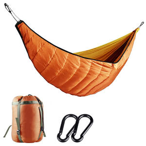 <span class=keywords><strong>Hamaca</strong></span> de Camping Resistente con Red de Seguridad, <span class=keywords><strong>Hamaca</strong></span> Táctica Portátil de Nailon Personalizable para 2 Personas, para Exteriores - Product Image 4