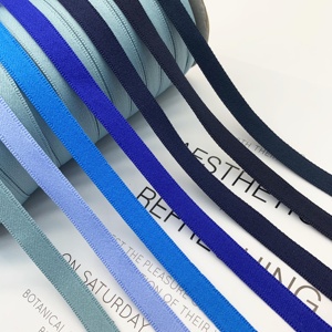เทปทอสี 48 สี ขนาด 1 ซม. สำหรับเย็บขอบเสื้อ แถบลายเส้น คอเสื้อ ชายเสื้อ ชุดนักเรียน เสื้อสเวตเตอร์ แถบผูกด้านหลัง อุปกรณ์เสริม ผลิตในจีน - Product Image 3