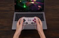 Manette de jeu Bluetooth 8Bitdo Pro2 sans fil avec effet Hall pour Nintendo Switch, PC, macOS, Android, Steam, Raspberry Pi