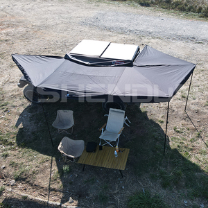 SNDN Vente chaude Auvent rétractable autoportant 270 pour voiture avec cadre en aluminium OEM et éclairage LED intégré - Product Image 4