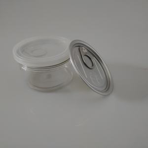 Contenedor de almacenamiento de viaje portátil 30ml 50ml 100mL Frascos de plástico transparente con tapa blanca para loción de cera cosmética - Product Image 5