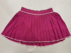 Falda plisada de tenis para mujer, minifalda deportiva plisada rosa, ropa deportiva para entrenamiento en pista - Product Image 4