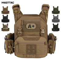 Gilet Tactique Professionnel PS9112 Porte-Plaque à Libération Rapide en Nylon Modulaire avec Système MOLLE Découpé au Laser pour l'Entraînement en Extérieur
