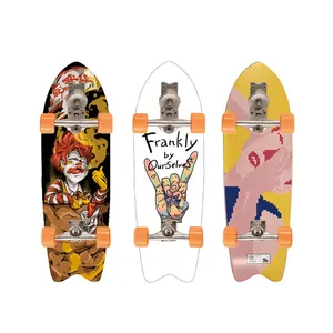 Zhoya Best Sale Custom Skate Deck für Print Board Skate 4 Räder Surfen Patin etas Roller zum Verkauf