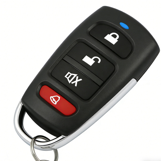 4-Button 433MHz Wireless Remote Control Universal Cloning for Car Alarm Garage Door & Gate Opener