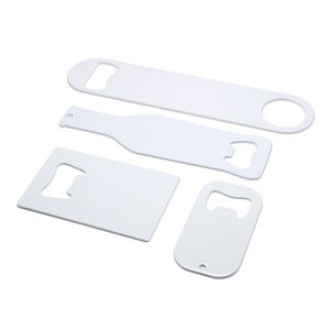 <span class=keywords><strong>DIY</strong></span> מתנות כלב תג בירה בקבוק פותחן עבור סובלימציה מותאם אישית נירוסטה ריק לבן סובלימציה בקבוק פותחן כפול צדדי - Product Image 6