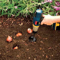 Tarière de jardinage pour la plantation de fleurs et de légumes, compatible perceuse manuelle/électrique, pour creuser des trous et ameublir le sol