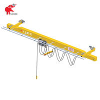 Crane Overhead Listrik Single Girder Gaya Eropa HD Terlaris 2 Ton 5 Ton 7 Ton 8 Ton 10 Ton 15 Ton 20 Ton untuk Dijual