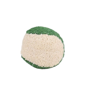 Balle de jeu pour animaux de compagnie en loofah, avec herbe à chat, pour l'entraînement et le jeu en extérieur avec les chiens, vente en gros - Product Image 6
