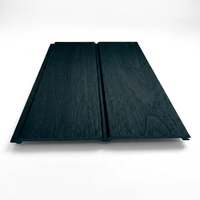 Panel de Pared con Rejilla Acanalada WPC para Uso en Interiores, Tablero Decorativo de PVC con Aspecto de Madera, Resistente al Agua y al Fuego, para Paredes de TV