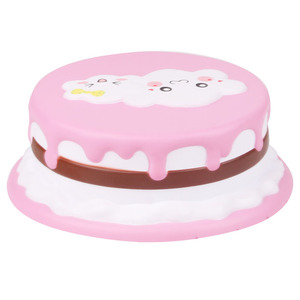 Cute Cloud Cake <b>Squishy</b> Toy Soft PVC Stress Relief Promotional Gift - Product Image 3