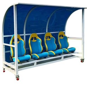 Gran oferta, Banco sustituto de lujo para exteriores, refugio para jugadores de equipos de fútbol - Product Image 1