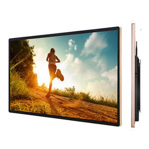 Treo tường kỹ thuật số biển 18.5 21 27 32 43 55 inch Android 11 màn hình cảm ứng <span class=keywords><strong>kiosk</strong></span> phương tiện truyền thông Máy nghe nhạc quảng cáo <span class=keywords><strong>Internet</strong></span> quảng cáo hiển thị - Product Image 1