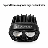 Tout nouveau projecteur tout-terrain à LED bicolore universel moto antibrouillard voiture LED éclairage mise à niveau autres accessoires d'éclairage de voiture