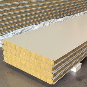 Panneaux sandwich ignifuges en mousse PU EPS de <span class=keywords><strong>couleur</strong></span> blanc <span class=keywords><strong>gris</strong></span> noir foncé <span class=keywords><strong>RAL</strong></span> 9002 5015 pour murs et toits - Product Image 6