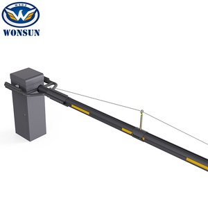Maksimum çubuk 10M ekstra uzun kol demiryolu geçişi bariyer kapısı hız ayarlanabilir otomatik bom bariyeri - Product Image 4