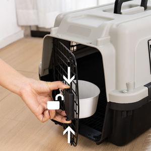 Wholesale Portable Outdoor Breathable Cat Dog <b>Pet</b> <b>Carrier</b> With Bowl - Product Image 2