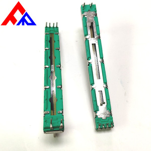 Sản Phẩm Mới Máy Trộn Chiết Áp Tuyến Tính Trượt Tay Cầm Kim Loại Cho Guitar 60Mm - Product Image 4