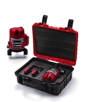 Niveau laser industriel 3D à faisceau bleu 360° de qualité professionnelle, rotation automatique, auto-nivelant, précision 1mm/5m, portée de travail 40m
