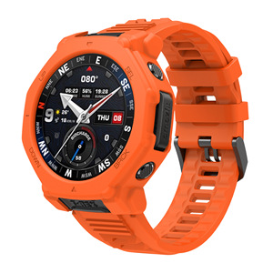 Correa de Silicona de Ajuste Rápido con Herramienta para Reloj Inteligente <span class=keywords><strong>Amazfit</strong></span> TRex3, Correa de Repuesto para <span class=keywords><strong>Amazfit</strong></span> <span class=keywords><strong>T</strong></span> <span class=keywords><strong>Rex</strong></span> 3, Correa Deportiva - Product Image 4