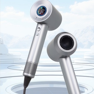 Sèche-cheveux mini LCD haute vitesse 2025 pour salon et usage domestique, sèche-cheveux ionique électrique avec source d'alimentation pour hôtels - Product Image 4