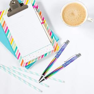 Crystal <b>Ballpoint</b> <b>Pens</b>, Rose Gold Metal <b>Pen</b> Refills Bling Dynamic Liquid Sand <b>Pen</b> Black Ink for Office Supplies - Product Image 3