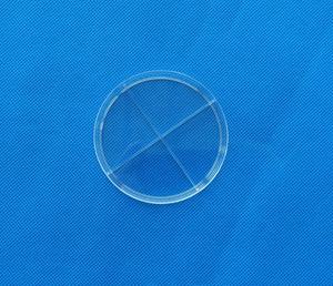 Prato plástico da cultura do petri do compartimento 4 do uso do laboratório do plástico da cultura segmentada - Product Image 4