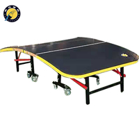 Table de football/soccer pliable en matériau SMC jaune, vente chaude, pour une utilisation en extérieur et toutes les occasions