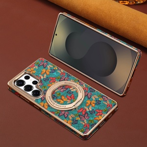 Étui de téléphone portable <span class=keywords><strong>Galaxy</strong></span> S26 Ultra en cuir PU, électroplaté, magnifique étui de téléphone portable pour filles pour <span class=keywords><strong>Samsung</strong></span> <span class=keywords><strong>Galaxy</strong></span> S26 Ultra - Product Image 6