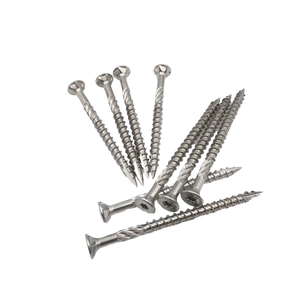 Personnalisé ISO14586 St4 * 50 304 316 vis à bois autotaraudeuse en acier inoxydable Six lobes Torx tête plate fraisée <span class=keywords><strong>demi</strong></span>-boulon fileté - Product Image 1