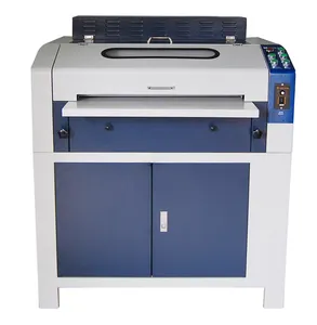 Fast digital prints 650mm paper UV coating machine