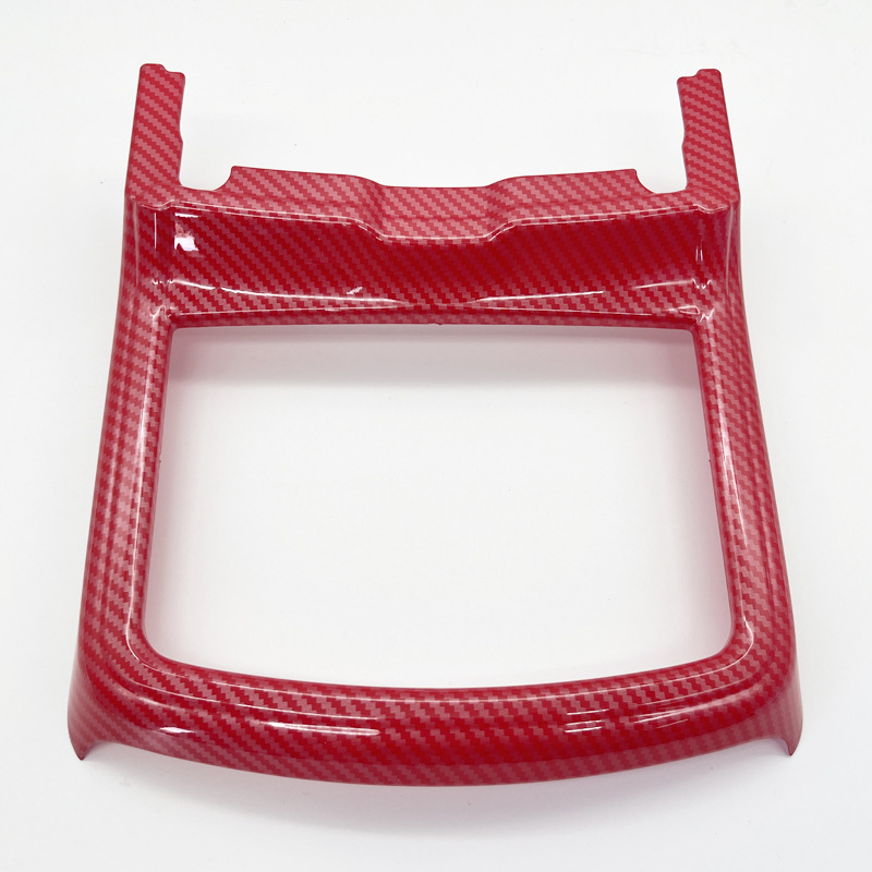 Stries de carbone rouge