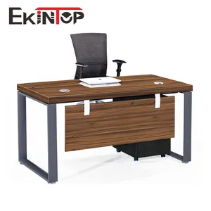 Ekintop Ekintop 현대 작은 나무 책상 컴퓨터 인기있는 저렴한 사무실 가구