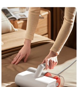 Xiaomi Mijia Mi เครื่องกำจัดไร UV 2ตัว12000กำจัดไรฝุ่นด้วยรังสีอัลตราไวโอเลตแบบลมร้อนเครื่องดูด PA แบบพกพาสำหรับใช้ในบ้าน - Product Image 1